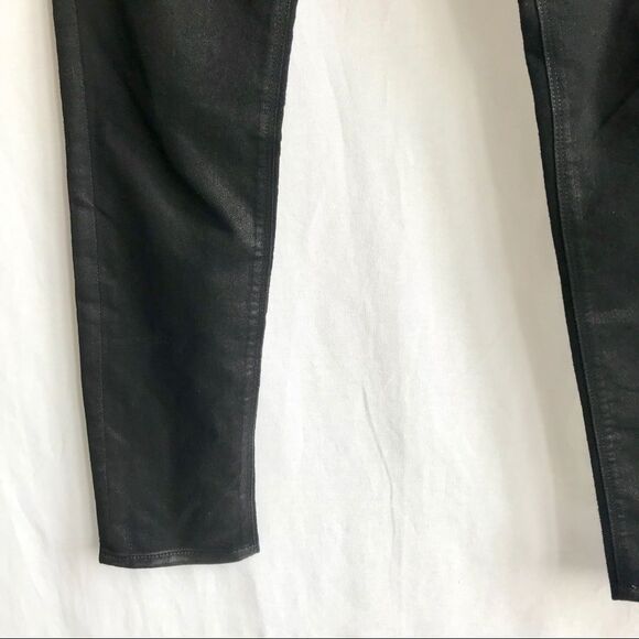Habitual Onyx Waxy Shiny legging jeans Size 28 - Picture 5 of 13